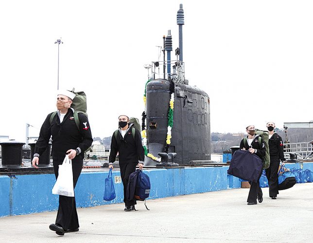 USS North Dakota returns home after six-month deployment